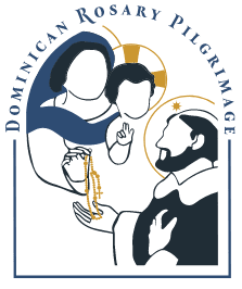 Dominican Rosary Pilgrimage Logo